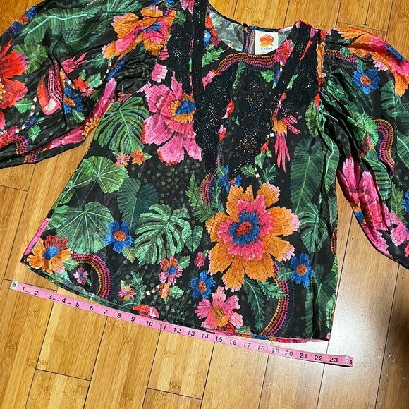 FARM Rio Multicolor Floral Blouse - Picture 13 of 16